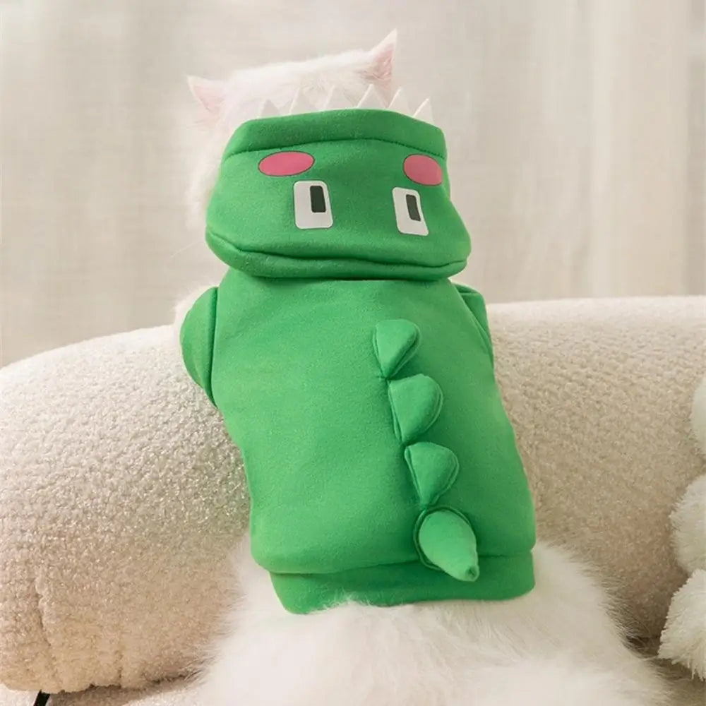 Cute Cat Hooded Costume for Kids and Adults Animal Pajamas Party Outfit