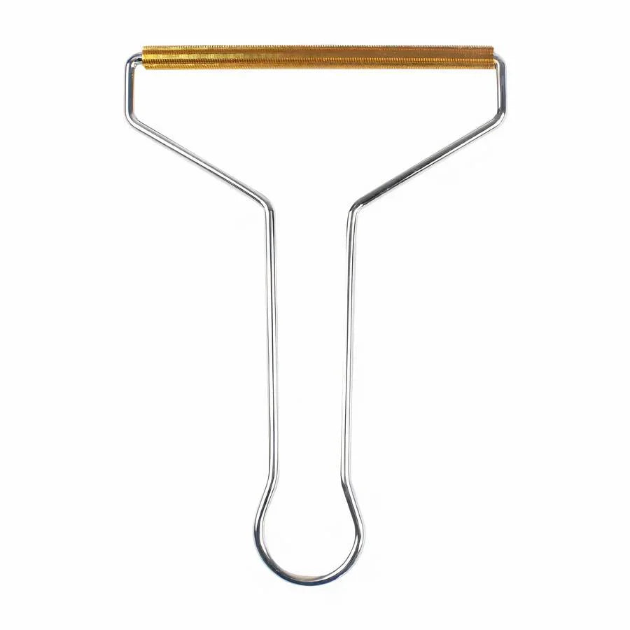 Steel Handle Clothes Brush for Lint and Fabric Cleaning