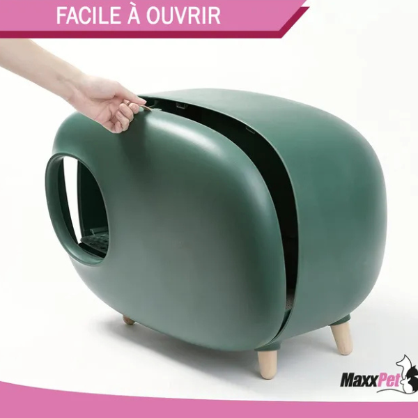 Cat Litter Box 60x38x45 cm - Covered Cat Toilet House - Enclosed Litter Tray