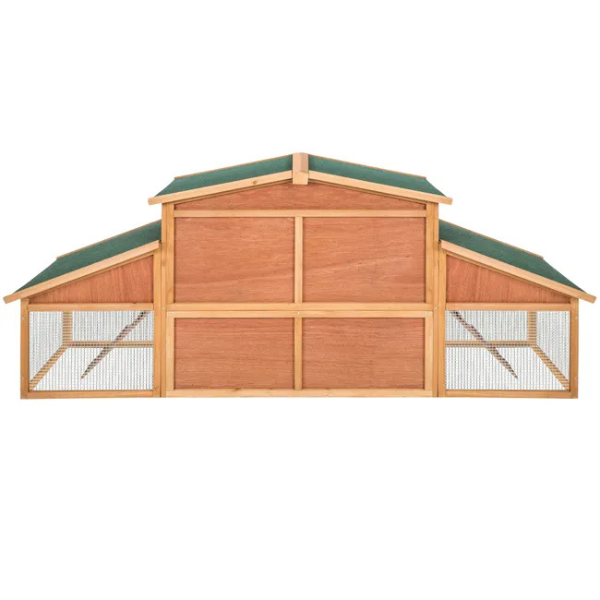 Hamster Cage Wooden Small Rodent Hutch 89 x 30 x 37.5 Inches