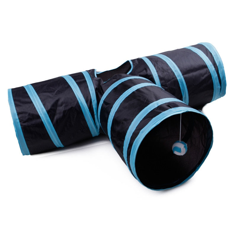 Cat Tunnel Toy Interactive Play Tunnel for Cats and Kittens