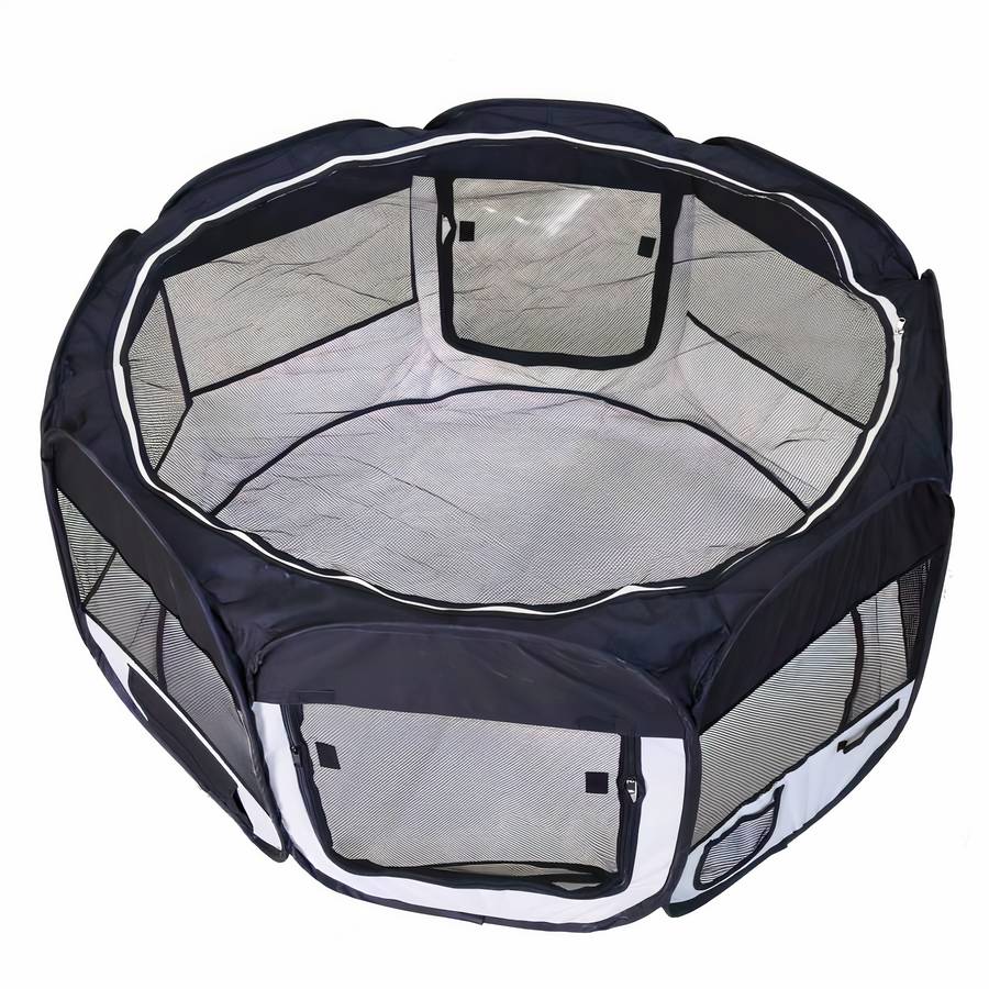Foldable Octagonal Dog Tent Portable Pet Shelter Canopy
