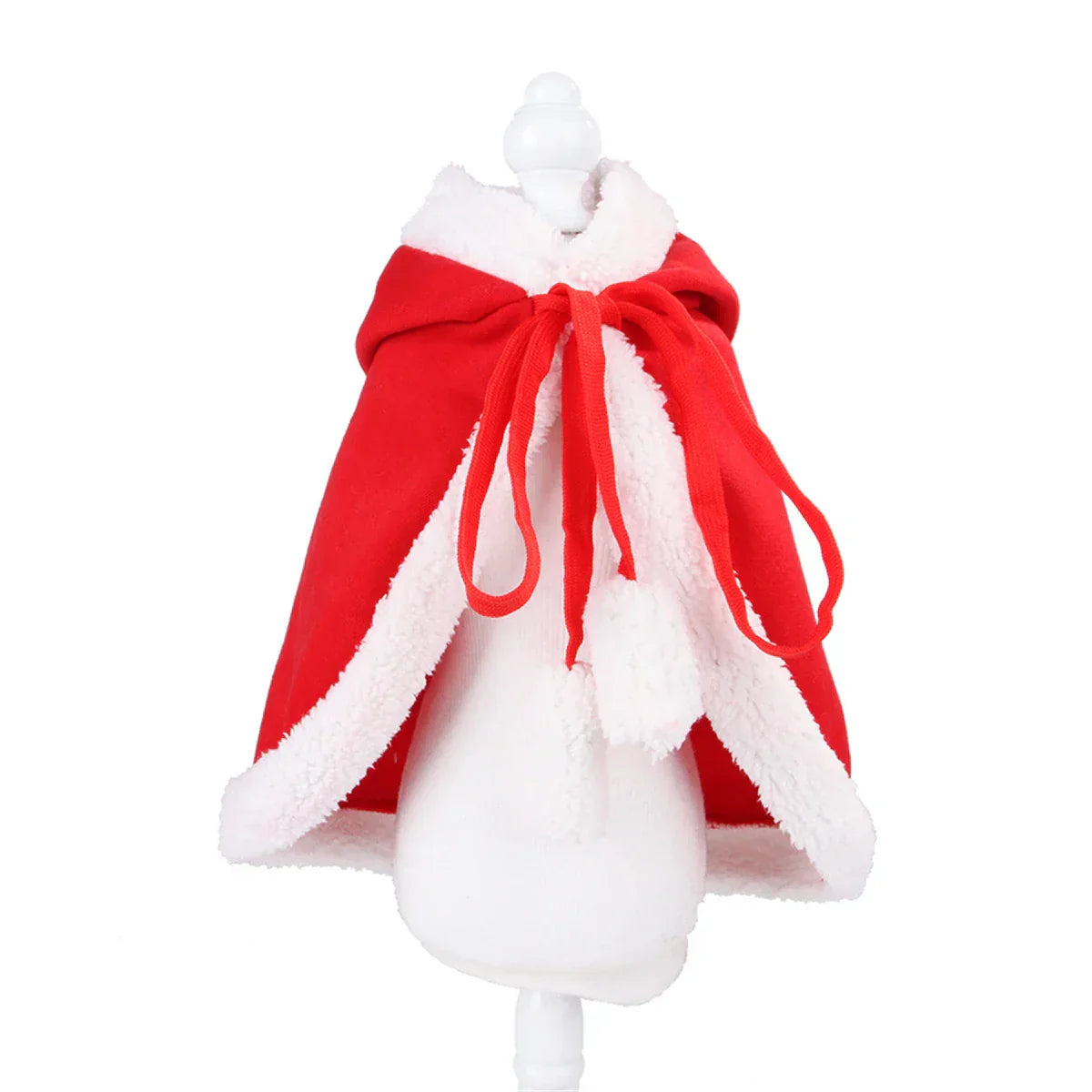 Santa Claus Cape Cat Costume Pet Christmas Outfit