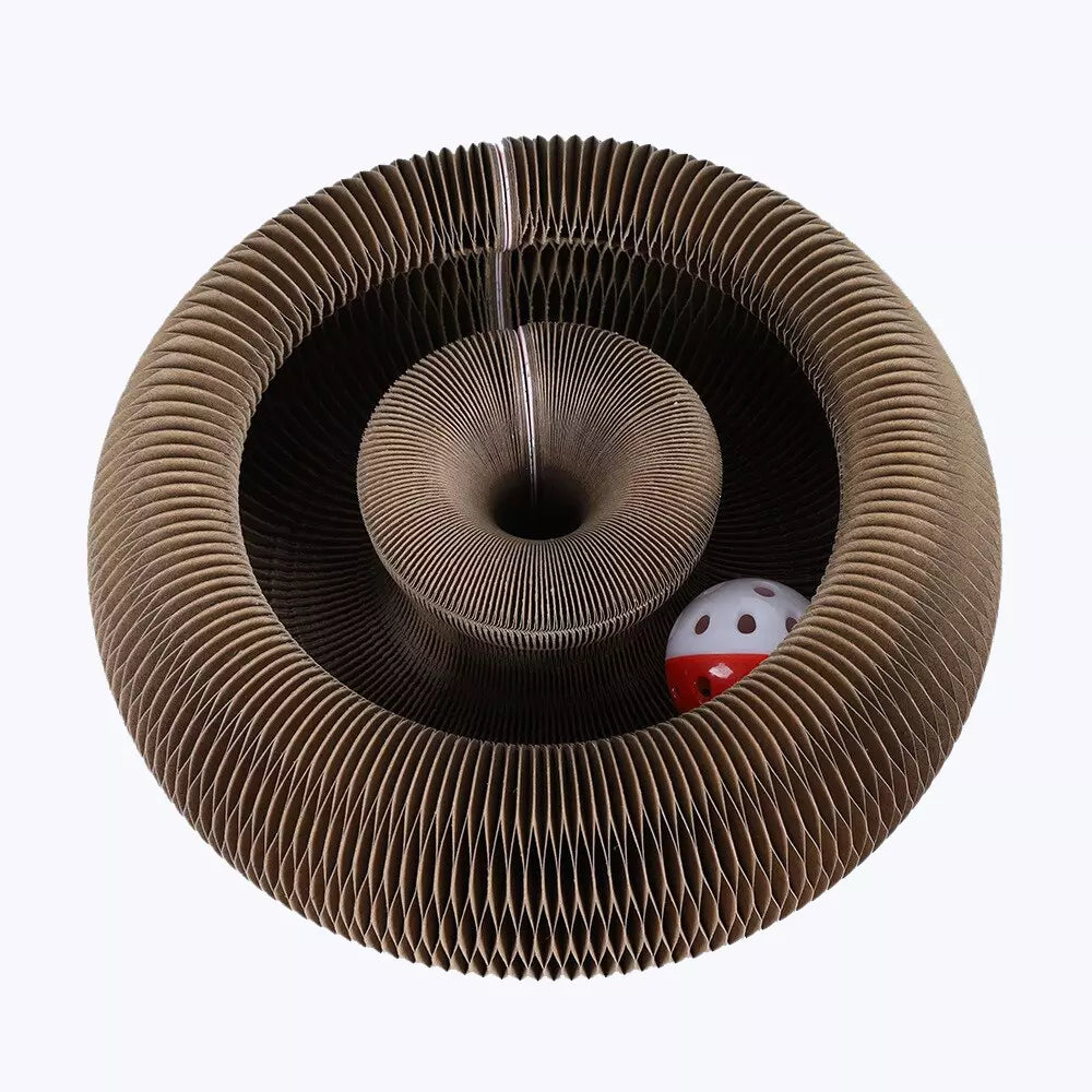 Cat Scratching Post Cardboard Durable Scratcher Toy for Cats