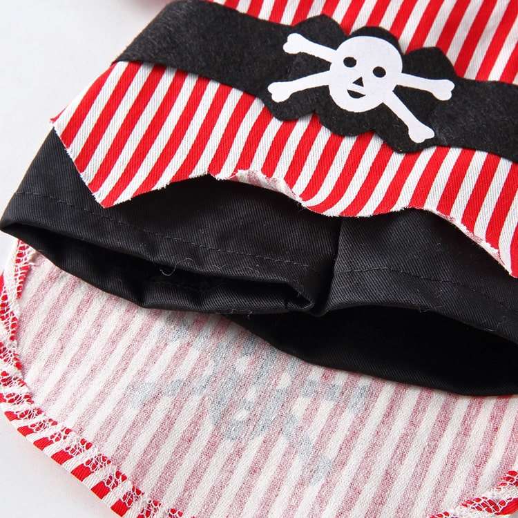 Pet Costume for Cat and Dog Pirate Outfit Pirate Dress Up for Pets