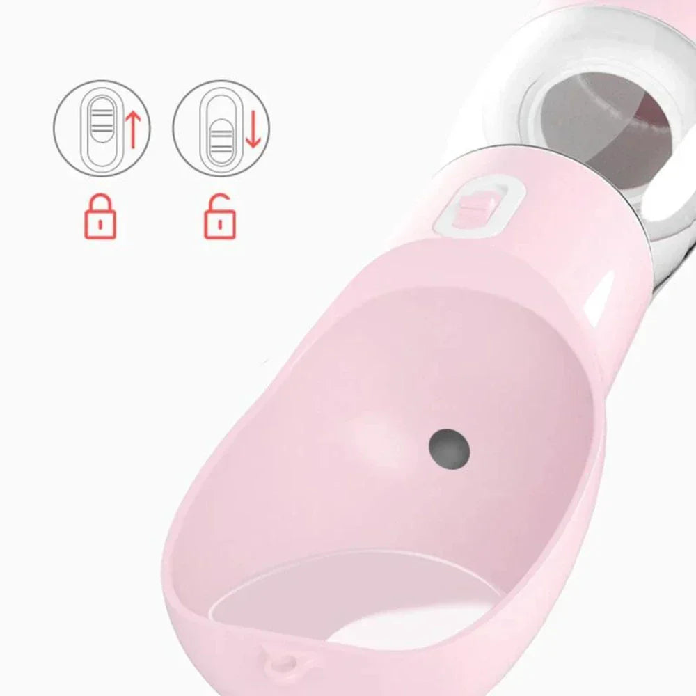 Cat Water Bottle Portable Pet Drinking Bottle for Cats