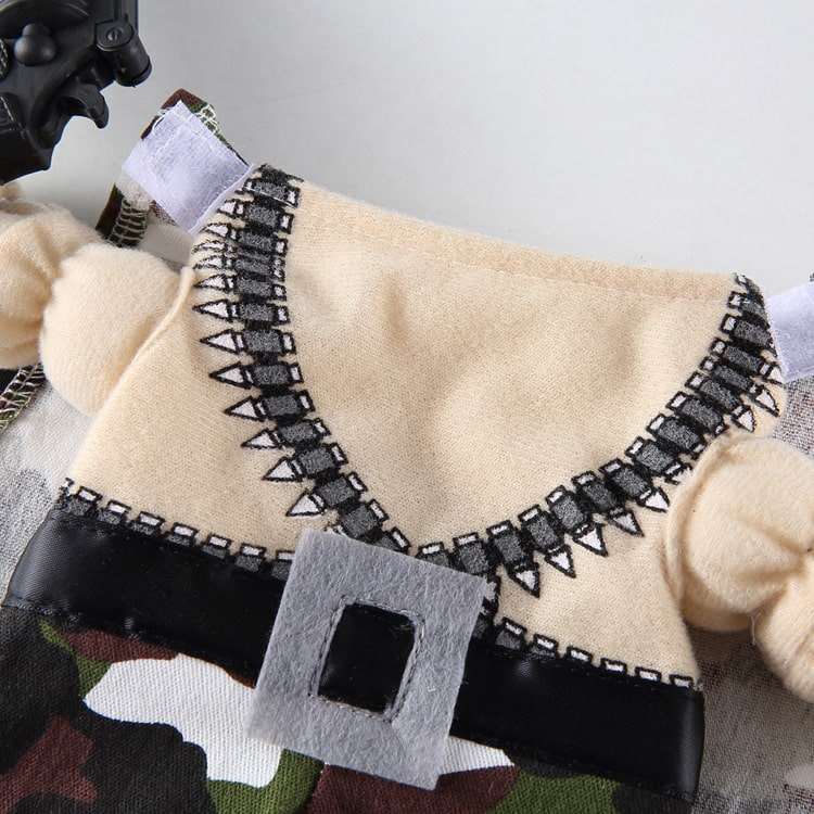 Military Costume for Cats and Dogs Pet Uniform Dog and Cat Outfit