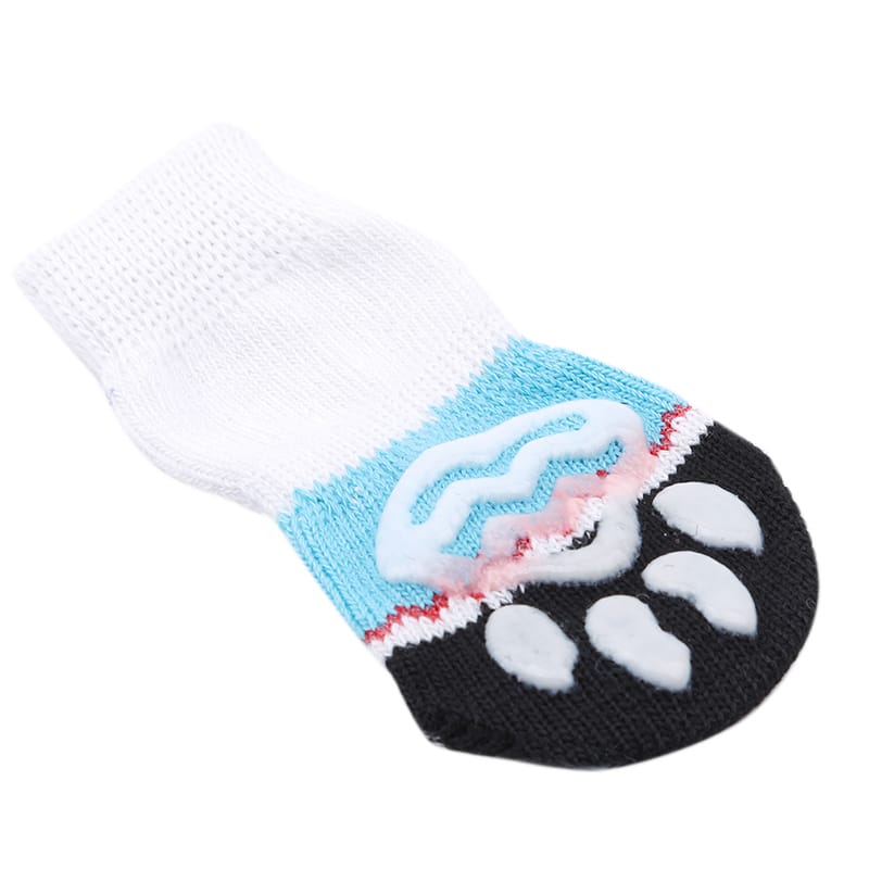Dog Socks Panda Pattern Non Slip Pet Booties for Small Medium Large Dogs