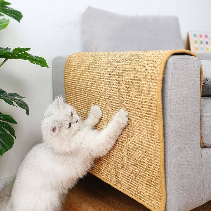 Cat Scratching Mat Durable Cat Scratcher Pad for Furniture Protection