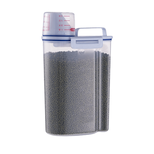 Pet Food Storage Container for Kibble Dog Cat Food Keeper Airtight Food Bin