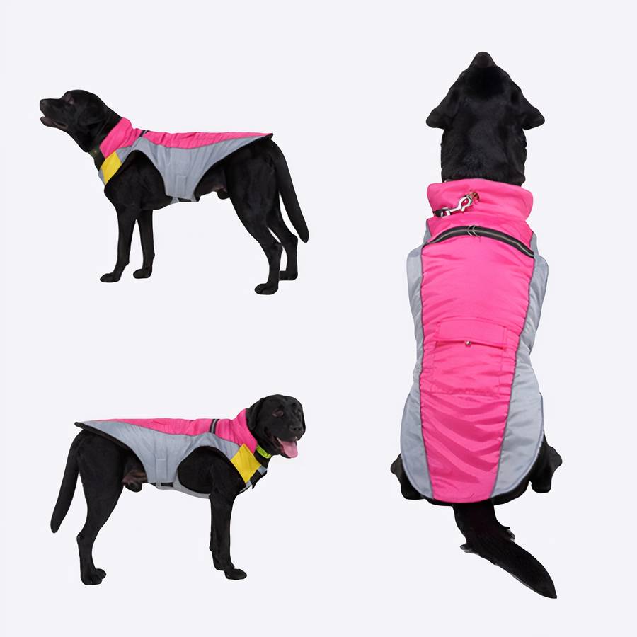 Mens Waterproof Two-Tone Fleece Jacket