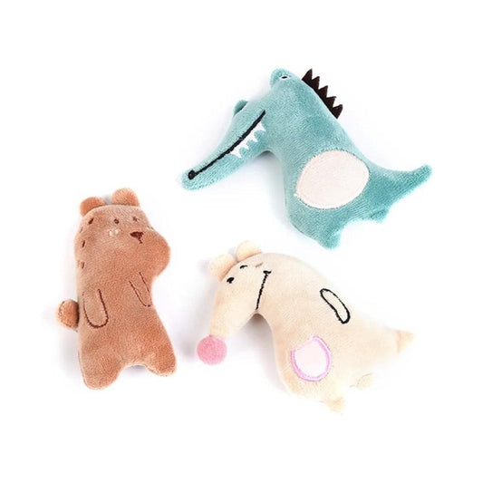 Mini Plush Cat Toys Soft Small Plushies for Cats Interactive Kitty Toys