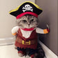 Funny Pirate Cat Costume