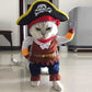 Funny Pirate Cat Costume