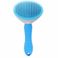 Self Cleaning Dog Grooming Brush for Shedding Control and Easy Coat Maintenance