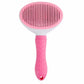 Self Cleaning Dog Grooming Brush for Shedding Control and Easy Coat Maintenance