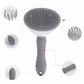 Self Cleaning Dog Grooming Brush for Shedding Control and Easy Coat Maintenance