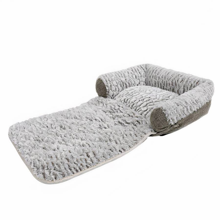 Cozy Warm Dog Sofa Bed Comfortable Pet Couch