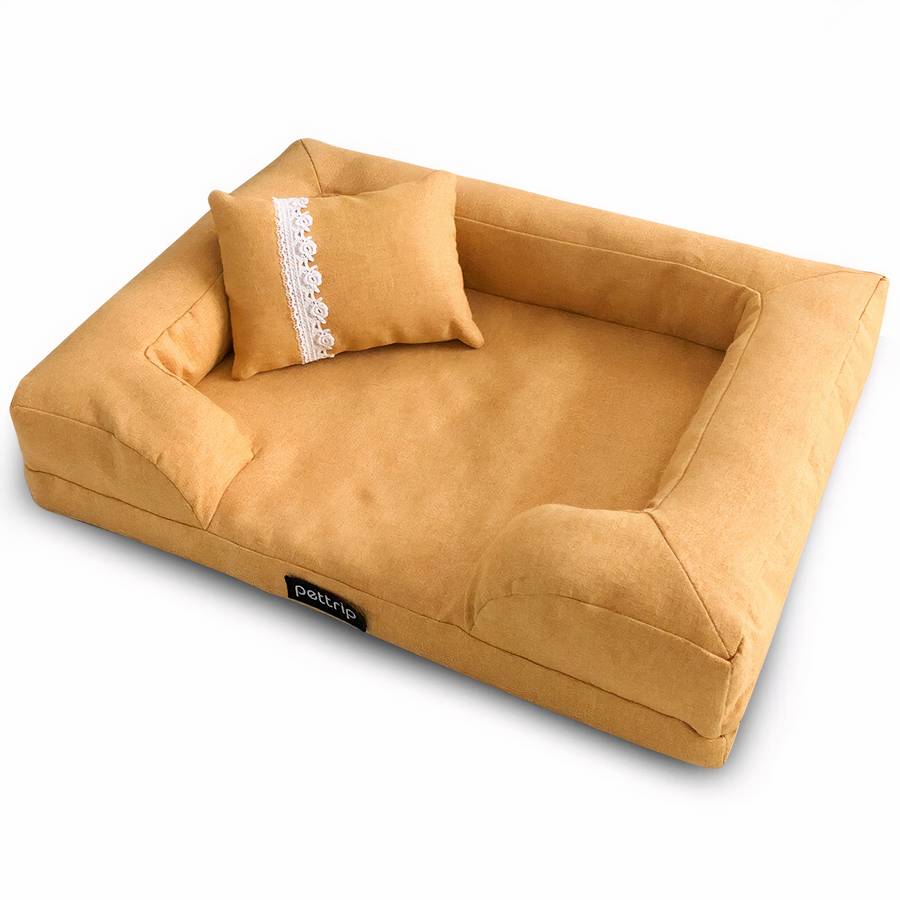 Elegant Dog Sofa Pet Couch Comfortable Stylish Canine Lounger