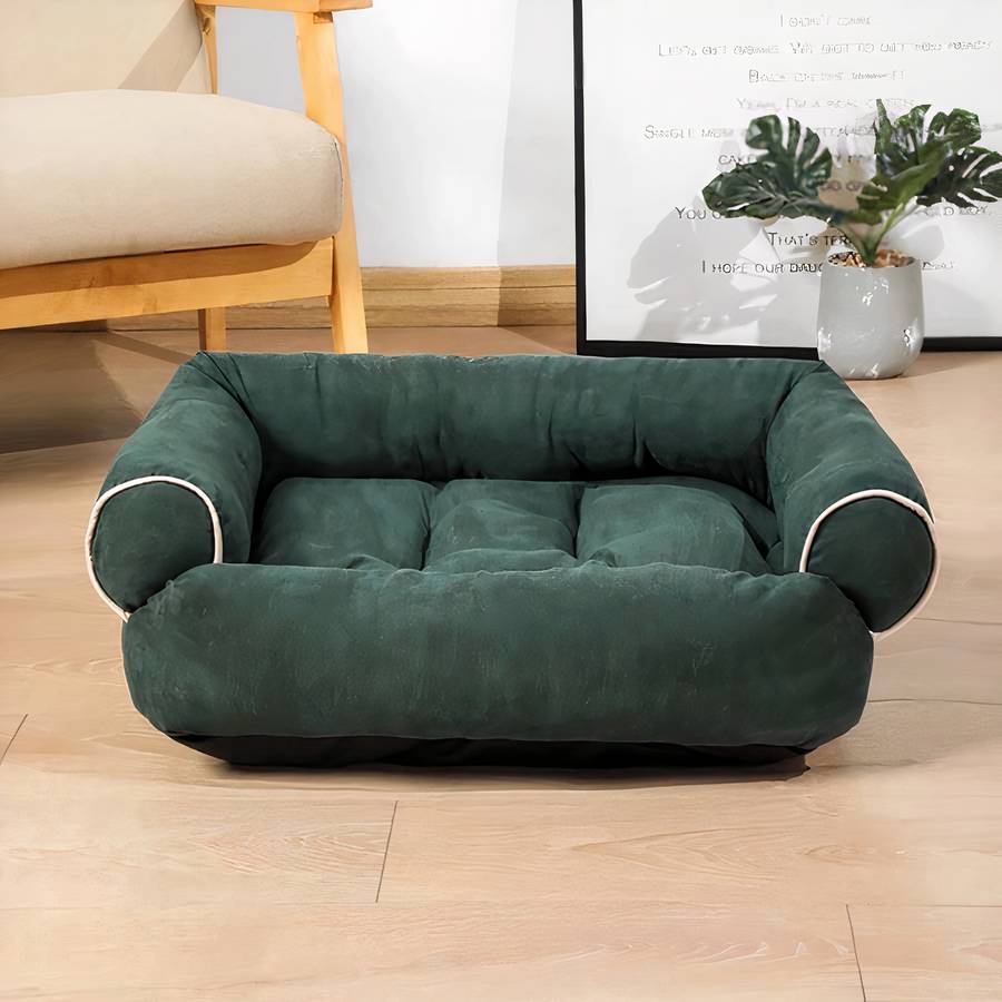 Dog Sofa Bed Convertible Couch Pet Sleeper Plush Comfortable Lounge