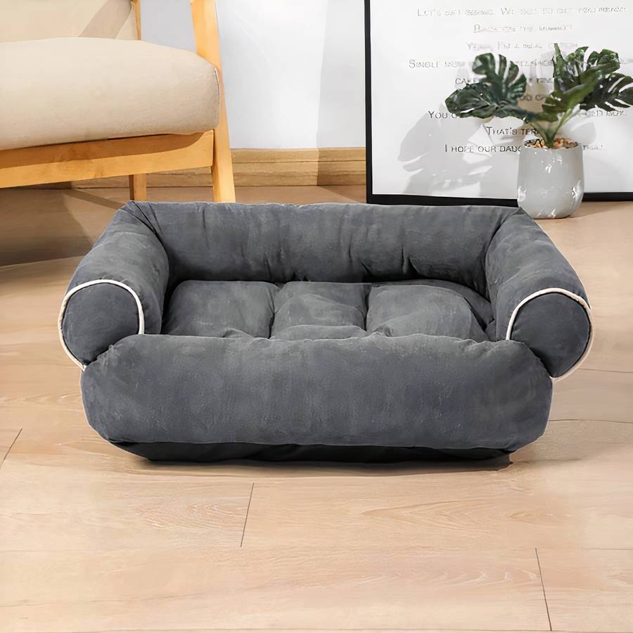 Dog Sofa Bed Convertible Couch Pet Sleeper Plush Comfortable Lounge