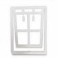 Pet Door for Cats and Dogs Automatic Pet Flap Entry