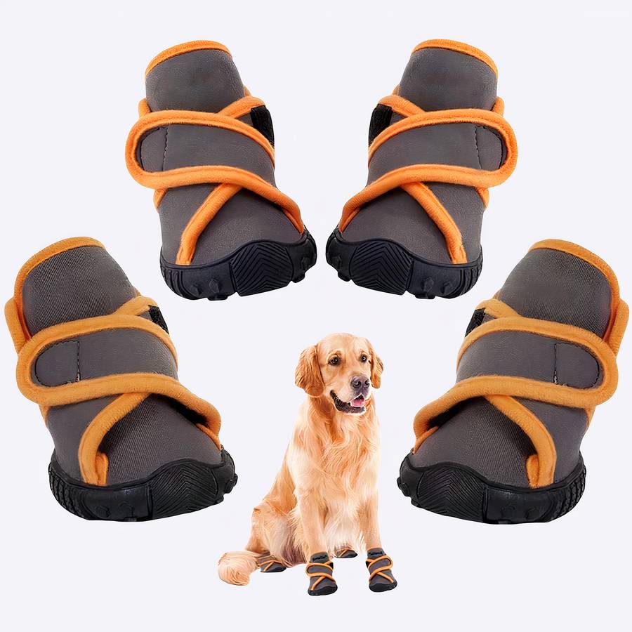 Waterproof Breathable Dog Booties for All Weather Protection