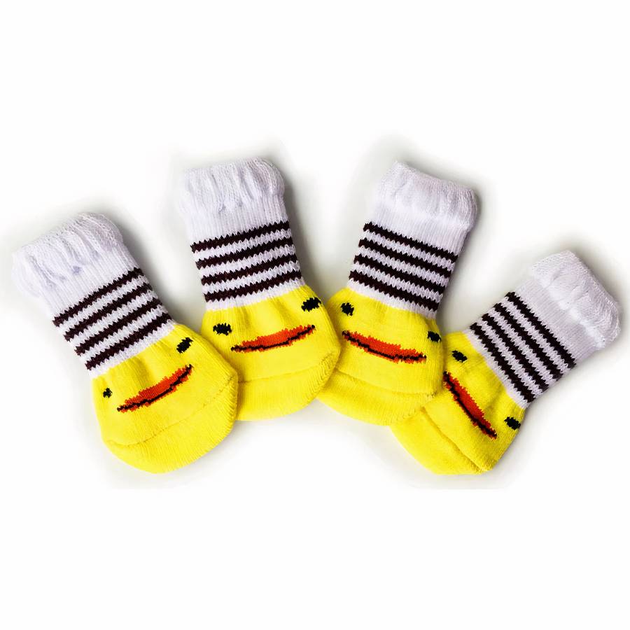 Thick Warm Colorful Dog Slippers for Extra Comfort and Protection