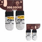 Multicolor Cotton Dog Slippers Soft Cozy Pet Socks for Indoor Use