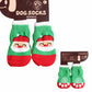 Multicolor Cotton Dog Slippers Soft Cozy Pet Socks for Indoor Use