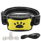 Dog Paw Print Anti Bark Collar Adjustable No Barking Training Device