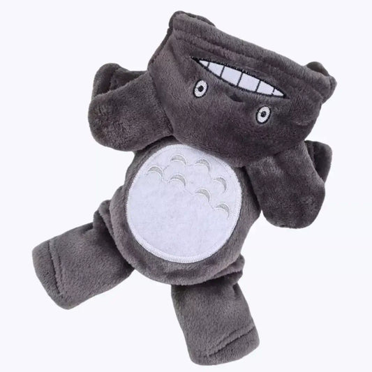 Fleece Cat Costume Warm Pet Outfit for Cats Cozy Cat Clothes