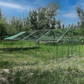 Chicken Coop Run - 344 Sq Ft 8x4x2.8 ft Round Wire Mesh 1.5 inch Galvanized Steel Enclosure
