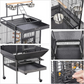 Bird Cage Aviary Enclosure 18in W x 14in D x 39in H
