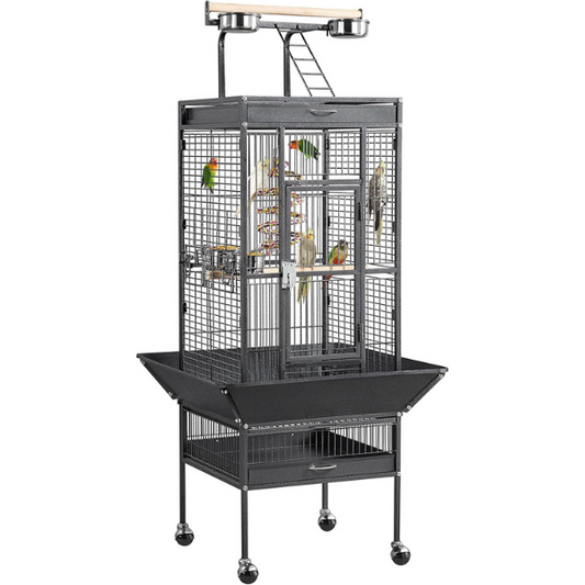 Bird Cage Aviary Enclosure 18in W x 14in D x 39in H