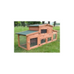 Outdoor Rabbit Hutch Cage 185x51x75cm Large Rabbit Hutch with Run