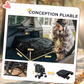 Pet Stroller for Dogs with 4 Swivel Wheels