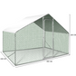 6 sq ft Chicken Coop Enclosure 3x2 ft Galvanized Steel Wire Run Yard