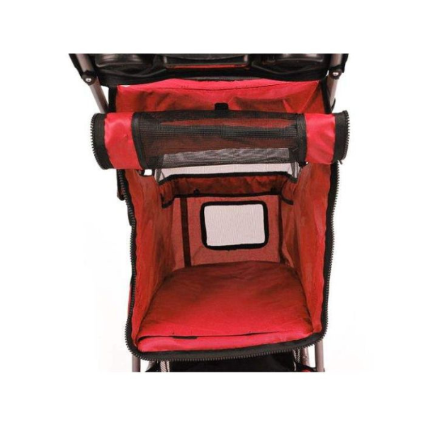 Pet Stroller for Small Dogs and Cats - Supports Up to 33 lbs