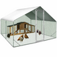 Chicken Coop Run 97 Sq Ft 3x3 Ft Galvanized Steel Wire Mesh Pen