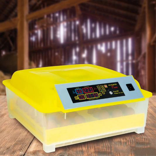 Automatic 48 Egg Incubator Smart Self-Operating Poultry Hatcher