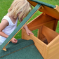 Rabbit Hutch Cage Enclosure 57x21x34 Inches - Small Animal Villa Habitat