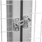 XXL Aluminum Aviary Cage 48 x 70 x 77 Inches with Large Door 63 x 24 Inches for Birds and Pets
