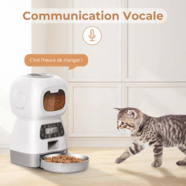 Automatic Pet Feeder for Dog and Cat Dry Food