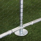 12 ft x 10 ft Galvanized Steel Chicken Coop Run 130 sq ft Wire Mesh Enclosure