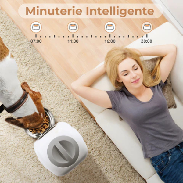 Automatic Pet Feeder for Dog and Cat Dry Food