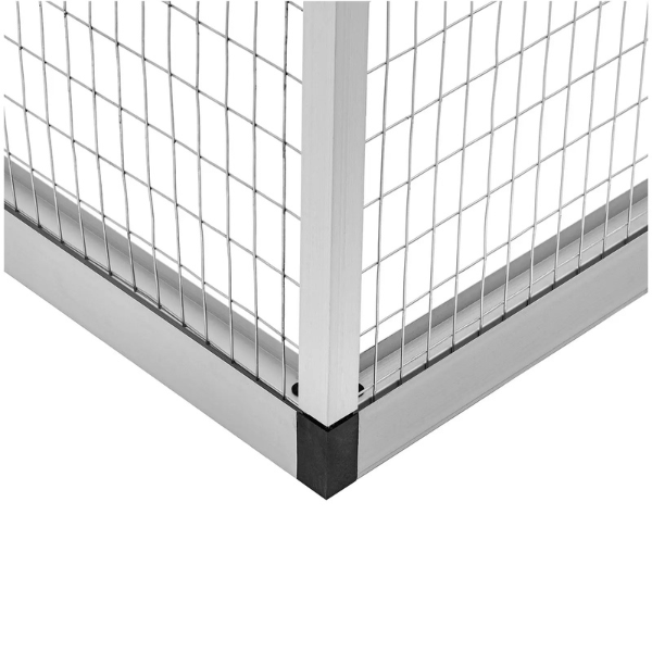 XXL Aluminum Aviary Cage 48 x 70 x 77 Inches with Large Door 63 x 24 Inches for Birds and Pets
