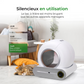 Smart Automatic Cat Litter Box with WiFi Connectivity
