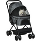 Pet Stroller for Dogs with 4 Swivel Wheels