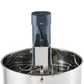 Electric Stainless Steel Honey Extractor 4/8 Frame Honey Spinner with Lid 140W Adjustable Height Beekeeping Equipment